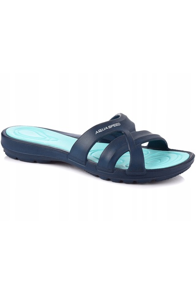 NO BRAND Aqua Speed Panama 10 șlapi albaștri mărime 37