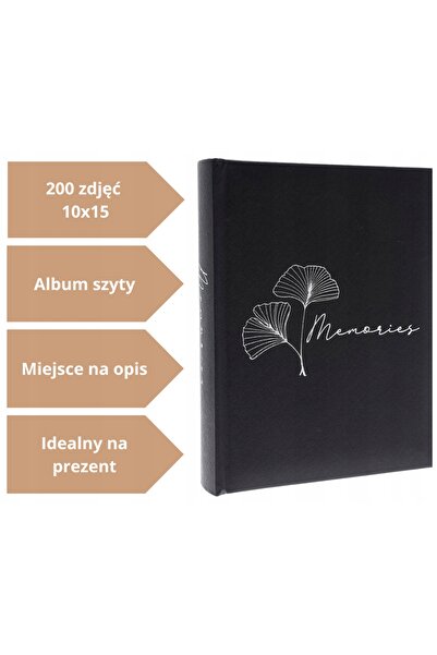 gedeon Album foto cu inserție, pentru 200 de fotografii 10x15, elegant, cadou...