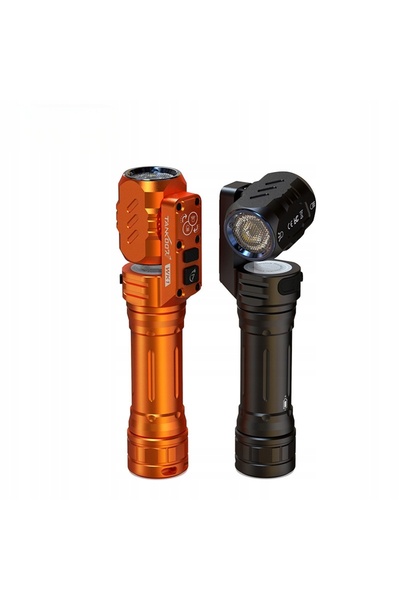 NO BRAND TANK007 WK1 Lanternă EDC 1400LM 250M Cap Rotativ Magnetic USB-C