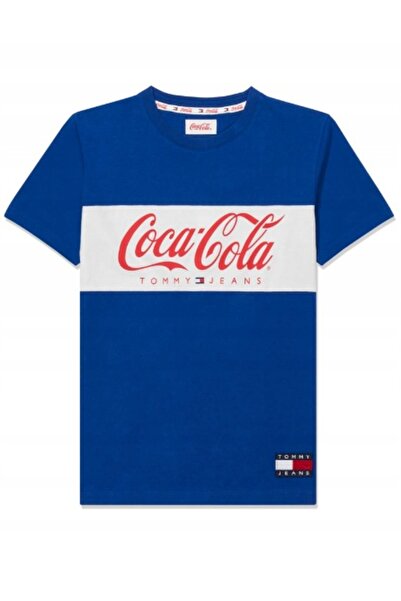 Tommy Jeans Tricou Coca Cola Tommy Hilfiger albastru mărimea M