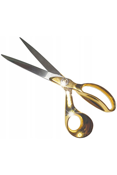 NO BRAND Foarfece de cusut mari din metal, 30cm, aurii
