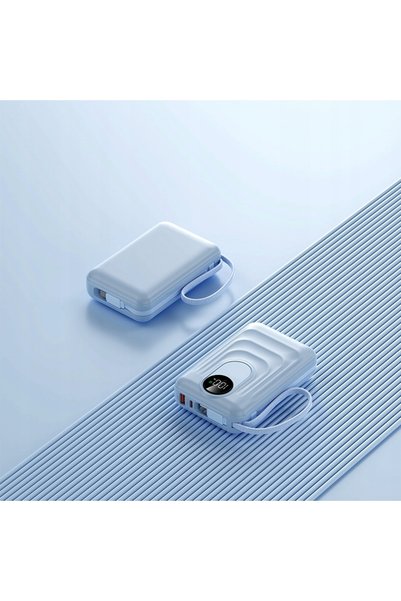 NO BRAND POWERBANK 20000mAh VOPTIX CK-059 22.5W LCD Cablu iPhone Android PD U...