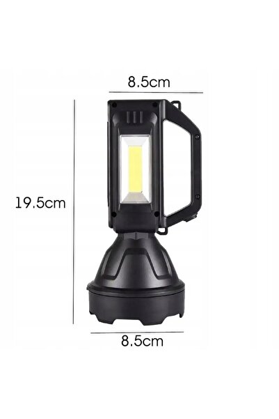 NO BRAND LANTARCA Lanternă LED COB, Baterie externă USB, Puternică, Reîncărca...