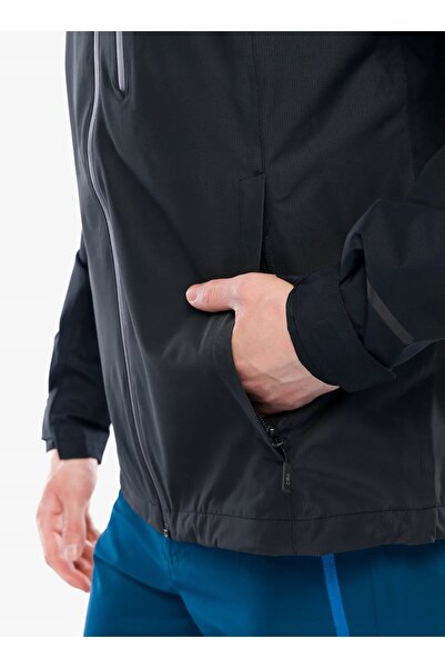CMP Jachetă de ploaie Muse Jacket Fix Hood - antracit/negru 52 (XL)