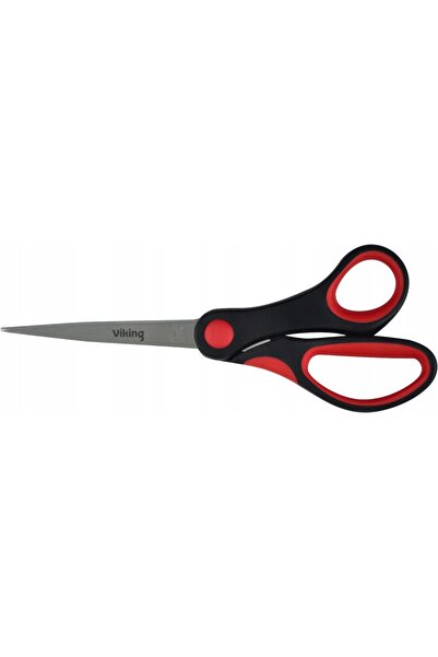 Viking Foarfecă de birou 21cm din oțel inoxidabil cu mâner ergonomic din cauc...