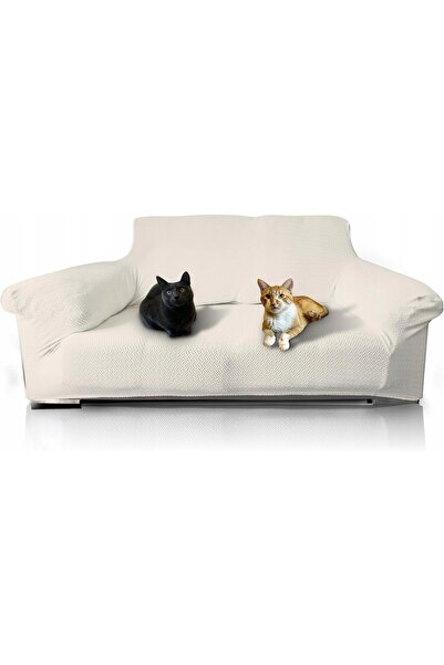 NO BRAND Focaris Home husă de canapea pentru 3 locuri. cremos