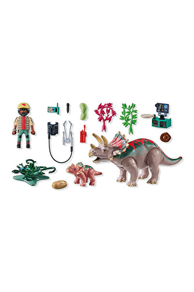 Playmobil 71821 Dinozauri Triceratops 29 piese