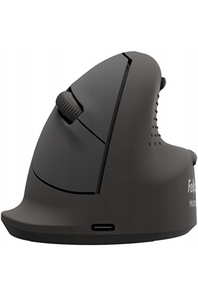 Fellowes Breyta Plus mouse vertical pentru mâna dreaptă, mic, negru