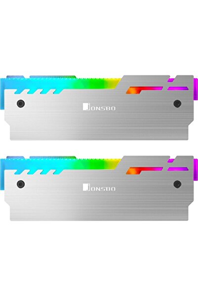 NO BRAND JONSBO NC-3 2X ARGB-RAM COOLER SILVER