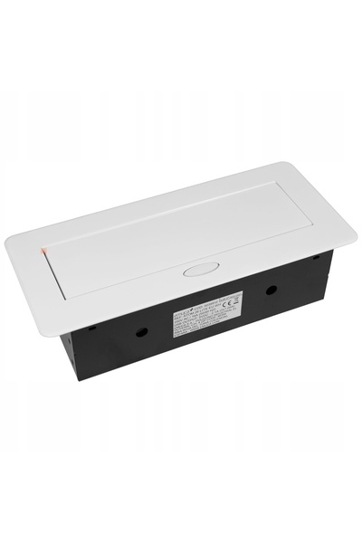 NO BRAND Priză de birou încastrată ATOM 26 LITE USB - ALBĂ