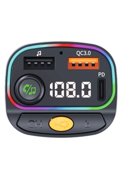 TECHNİSAT DIGICAR 400 BT Bluetooth USB-C USB-A Transmițător auto