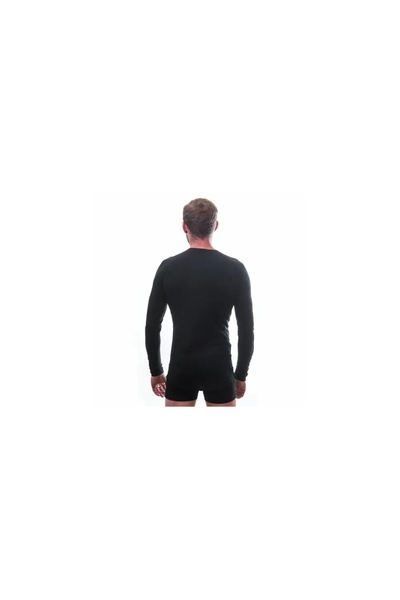NO BRAND Bluză termică cu mânecă lungă Sensor Merino DF Tee - negru M