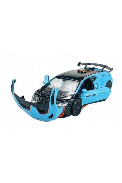 Rastar LAMBORGHINI HURACAN STO ALBASTRU 1:32 MAȘINĂ METALICĂ NOUĂ 64310
