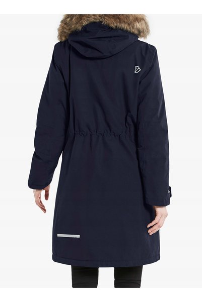 NO BRAND Palton de damă Didriksons Erika Parka 3 - albastru închis 36 (S)