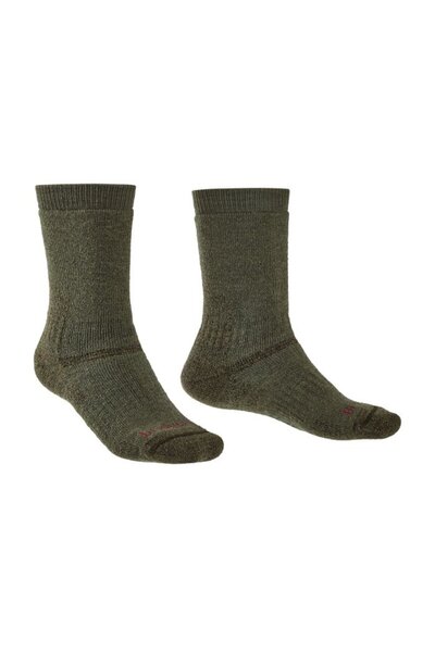 NO BRAND Șosete de trekking Bridgedale Explorer Heavy Merino P Boot - olive 4...