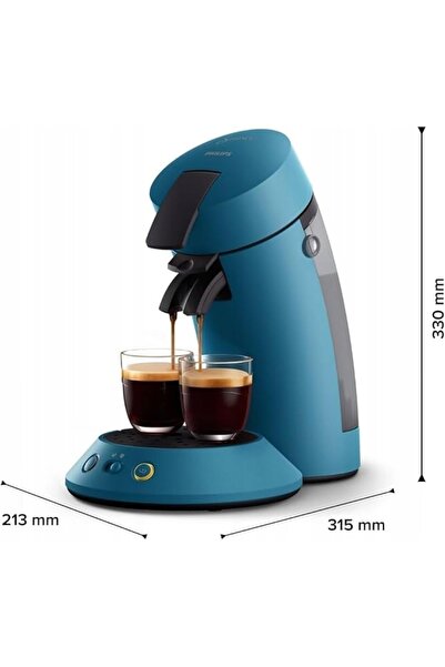 Philips Aparat de cafea Senseo Original Plus CSA210/00 Albastru