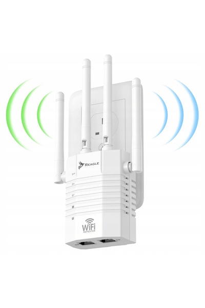 NO BRAND Amplificator de semnal Wi-Fi 5 GHz 802.11ac Repetor Extender AC1200 ...