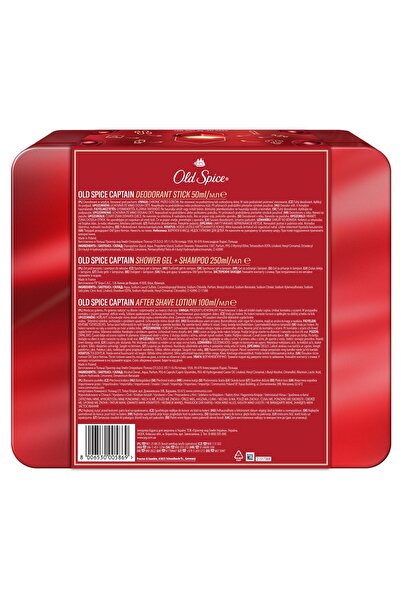 NO BRAND Old Spice Captain Prezent dla faceta: Dezodorant, Żel, Balsam po gol...
