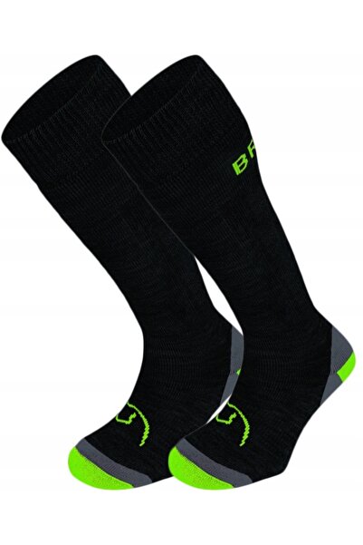 NO BRAND Șosete de schi BRBL VANCOUVER junior 41% MERINO 2 perechi 23-26 Negr...