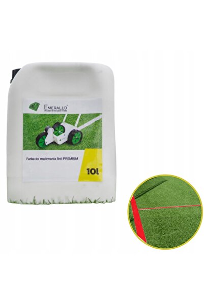 NO BRAND Vopsea pentru linii, verde smarald premium, ROȘU 10L