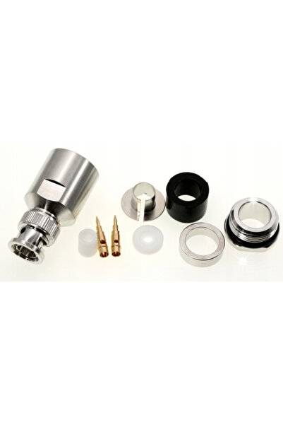 NO BRAND Mufă BNC cu înșurubare pentru RG-213 RF-10 H-1000 PTFE/auriu