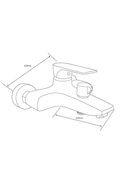 Mexen AXEL BATERIA WANNOWA ZESTAU R62 CHROM