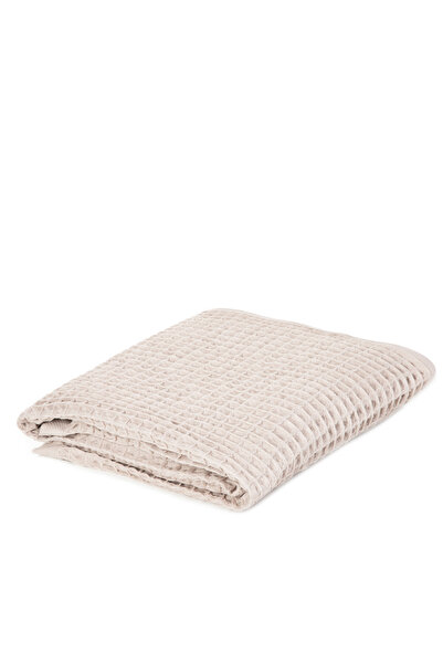 NO BRAND Set de 2 prosoape VAFFEL bej 70x130 cm HOMLA