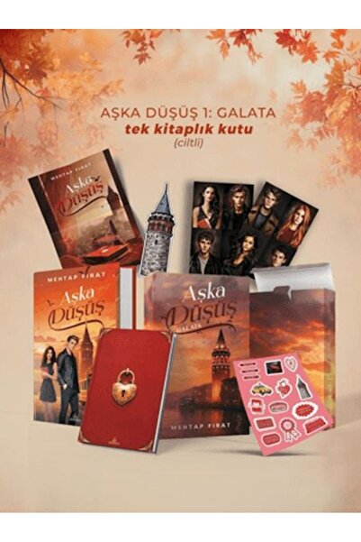 Generic Brand Aşka Düşüş 1: Galata - Tek Kitaplık Kutu (Ciltli)