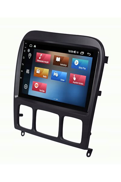 NO BRAND Radio Navigație GPS Mercedes W220 Clasa S 1998-2005 Android