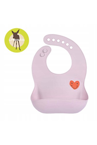 NO BRAND Lassig – Bavețică din silicon cu buzunar Happy Rascals Heart, culoar...