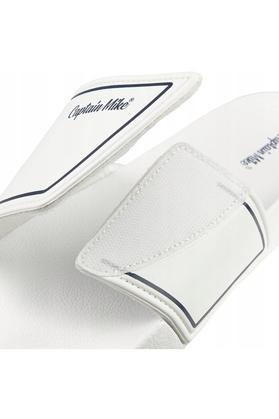 NO BRAND Papuci Original Captain Mike Velcro, albi, 40