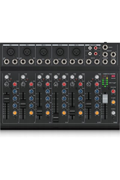 NO BRAND Behringer XENYX 1003B mixer analogic cu 10 canale, alimentat cu baterii