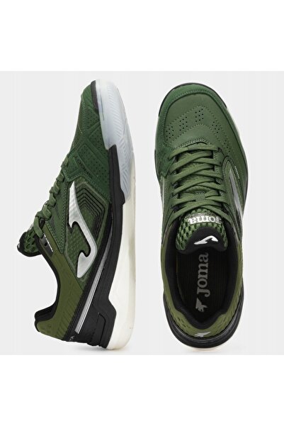 Joma Ghete de fotbal de Halloween din piele GAMBETA 2523 Kaki pentru interior...