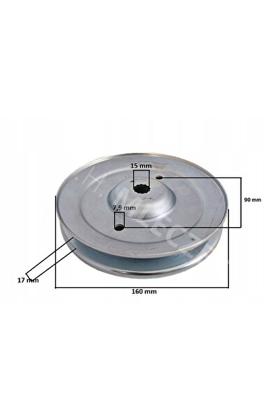 NO BRAND Roată de curea TC142 TC342/ 532 443239 583568201 Husqvarna ORIGINAL