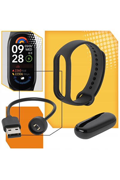 NO BRAND Smartwatch, Brățară inteligentă, Ceas, Brățară sport, M9, Aplicații,...