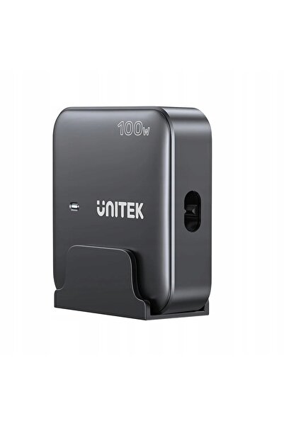 NO BRAND Încărcător de birou Unitek P1229ABK01 GaN 2xUSB-C 2xUSB-A PD 100W Negru