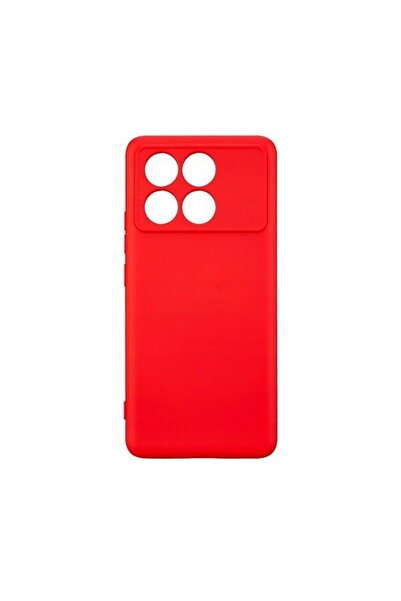 Beline Husă de silicon Poco X6 Pro roșu/roșu