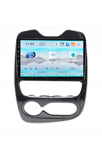 NO BRAND Radio auto cu navigație touchscreen Android Renault Clio 2012-2019 64GB