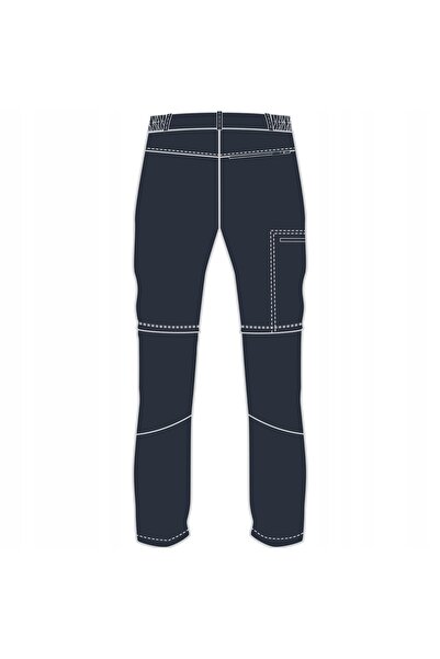 Viking Pantaloni de trekking montan bleumarin pentru bărbați ROCKLYN 2 în 1 d...