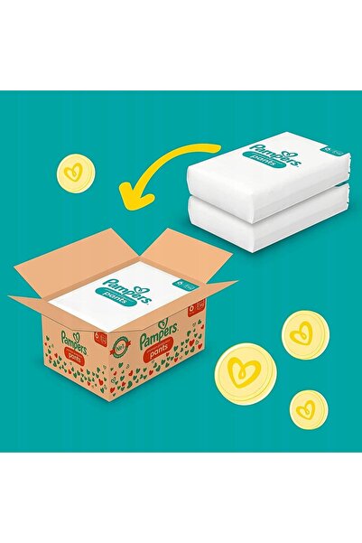 Pampers Scutece-chiloțel cu protecție premium, mărimea 6 (13-19kg), 132 bucăți.