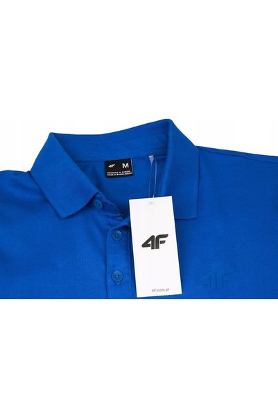 4F Tricou bărbătesc albastru M