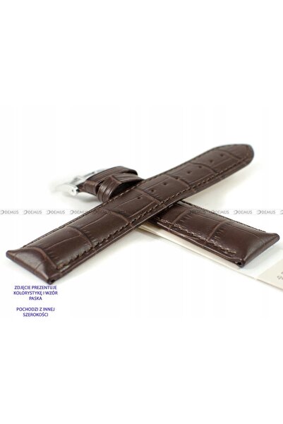 NO BRAND HIRSCH Duke L - MARO - 23mm - Curea de ceas din piele