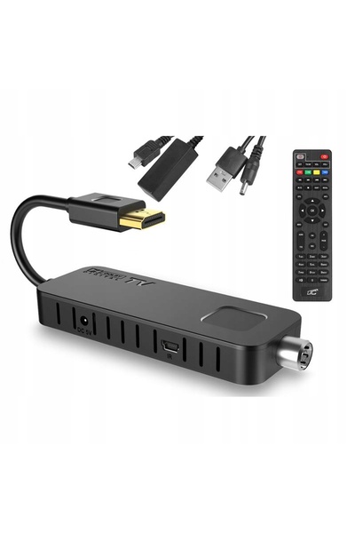 LTC Tuner DVB-T2 T2 TV STICK HEVC DECODER HDMI SLIM (2078)