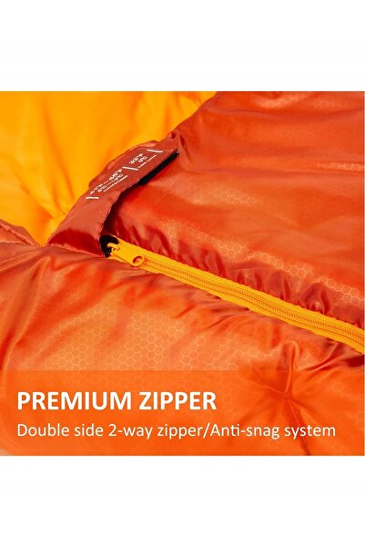 NO BRAND Sac de dormit pentru camping BESSPORT 3 sezoane