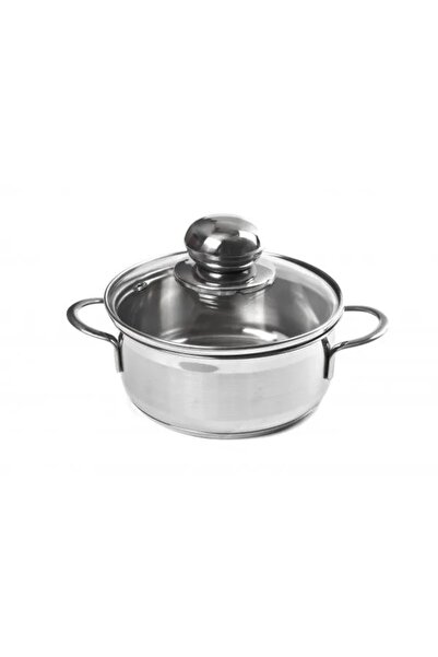 NO BRAND SSW CITY CASSEROULĂ DIN OȚEL INOXIDABIL CU CAPAC 14 CM 900 ML