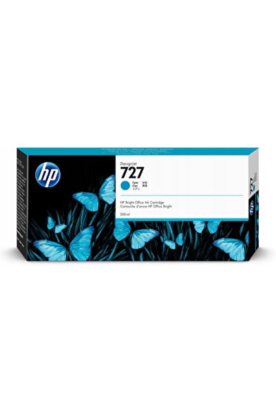HP Cerneală 727 Cyan F9J76A 300 ml ORIGINAL