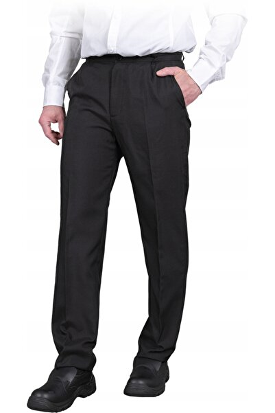 Reis Pantaloni eleganți cu tivuri tip costum, confortabili, formali, tivuri r...