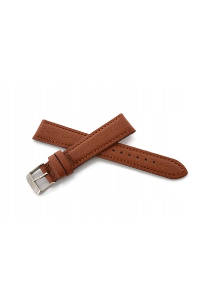 NO BRAND LAVVU Bison LSHUE18 - 18mm - MARO MEDIU - Curea de ceas din piele