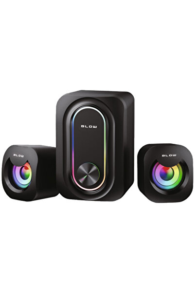 Blow Boxe super pentru computer, set de gaming, cu lumină LED + WOOFER 5W