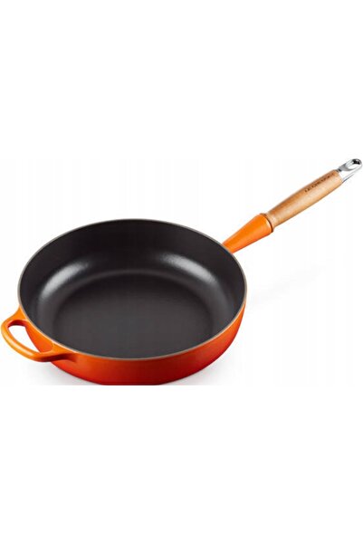 Le Creuset Tigaie adâncă pentru sotat cu mâner din lemn 28 CM 3.6 L